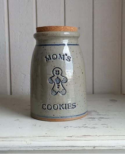 Personalized Cookie Jar of Handmade Pottery
